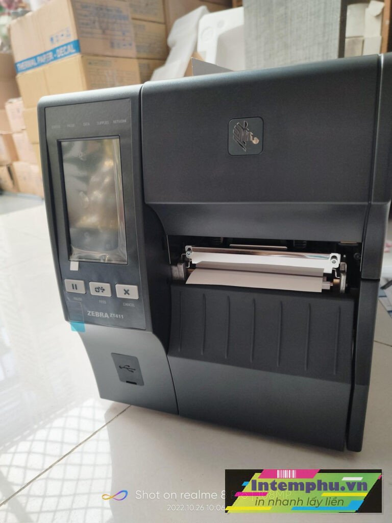 Máy In Tem Công Nghiệp Là Gì? -