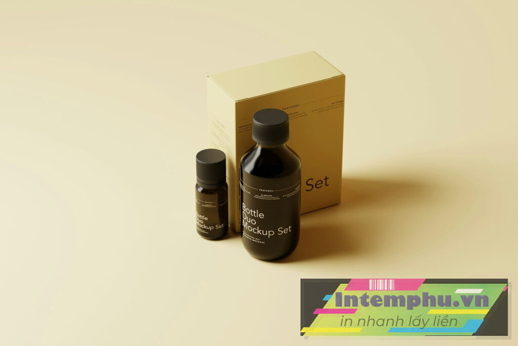In Tem Phụ Mỹ Phẩm Nhập Khẩu Chuẩn Quy Định, Chống Nước Tốt -